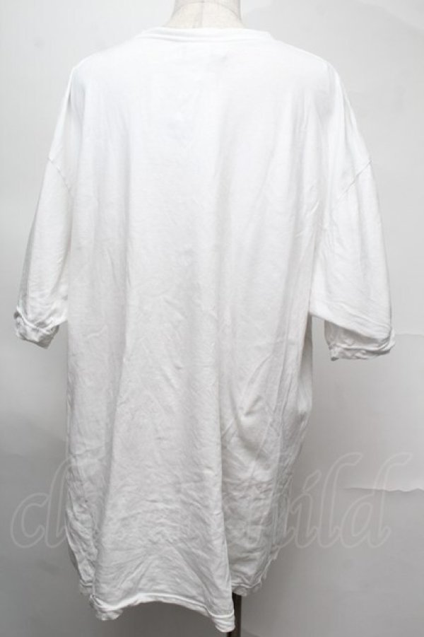 画像2: NieR Clothing / プリントTシャツ  白 S-25-08-26-008-PU-TO-HR-ZT354 (2)