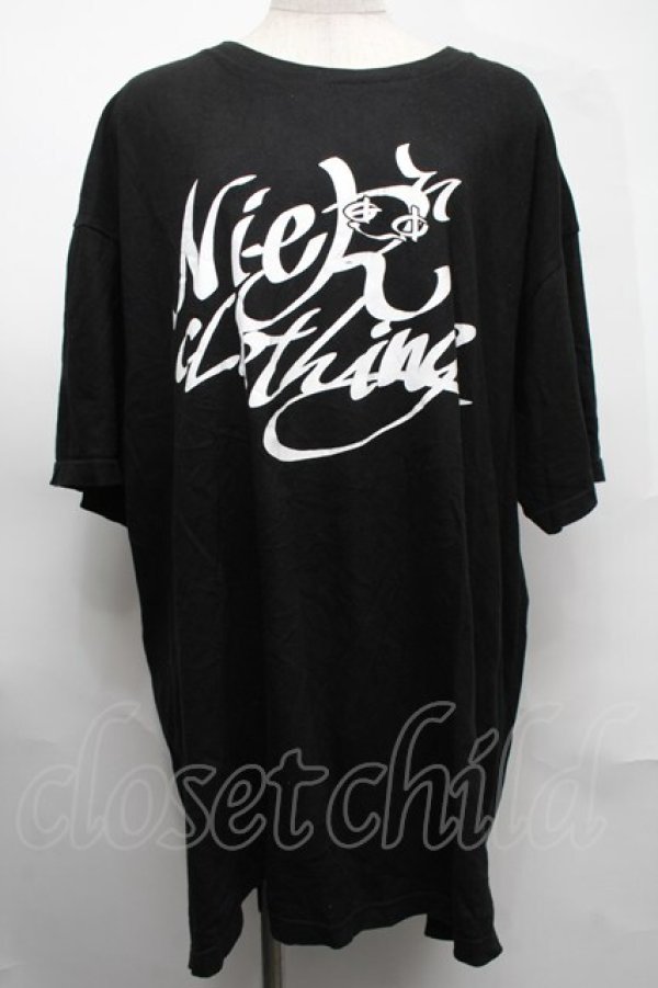 画像1: NieR Clothing / プリントTシャツ  黒 S-25-08-26-027-PU-TO-HR-ZT355 (1)
