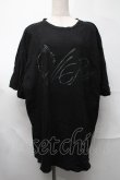 画像1: NieR Clothing / プリントTシャツ  黒 S-25-08-26-028-PU-TO-HR-ZY (1)