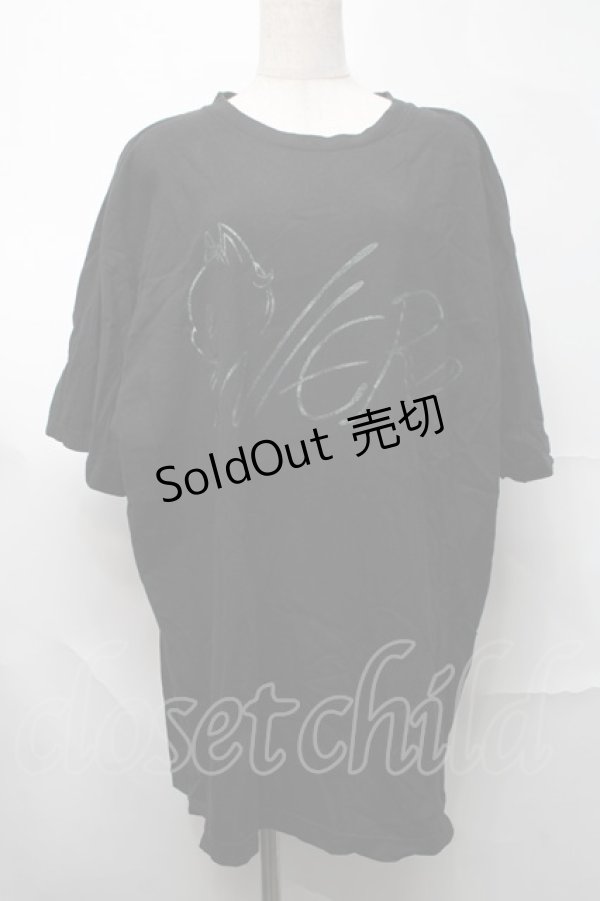 画像1: NieR Clothing / プリントTシャツ  黒 S-25-08-26-028-PU-TO-HR-ZY (1)