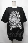 画像1: NieR Clothing / プリントTシャツ  黒 S-25-08-26-029-PU-TO-HR-ZT355 (1)