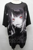 画像1: NieR Clothing / 転写Tシャツ  黒 S-25-08-26-031-PU-TS-HR-ZY (1)