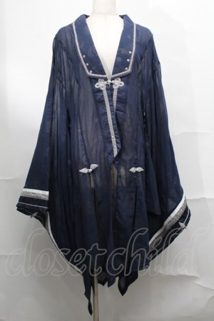 画像: Desoro Works / 着物袖羽織  紺 S-25-08-26-037-PU-OP-AS-ZS