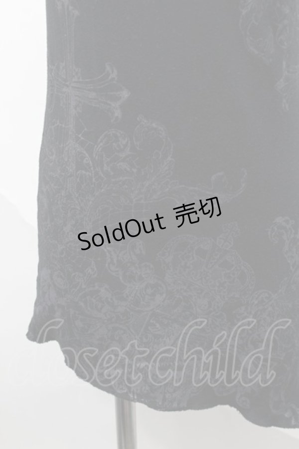 画像4: ALGONQUINS / プリントタンクトップ  黒 S-25-08-27-038-AL-TO-HR-ZS (4)