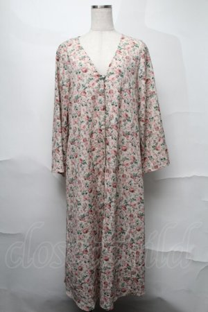 画像: axes femme / ローズカーディガン  ピンクベージュ S-25-08-27-043-AX-TO-AS-ZS