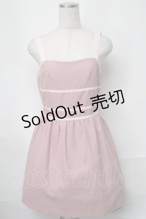 画像: MILK / ドットワンピース  ピンク S-25-08-27-046-ML-OP-AS-ZS