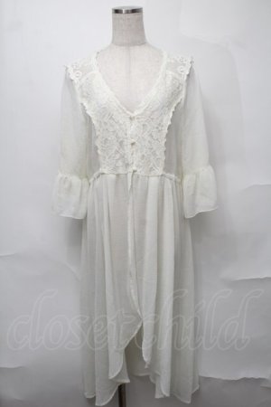 画像: axes femme / 袖ドロストガウン M 生成り S-25-08-27-012-AX-TO-SZ-ZS