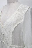 画像3: axes femme / 袖ドロストガウン M 生成り S-25-08-27-012-AX-TO-SZ-ZS (3)