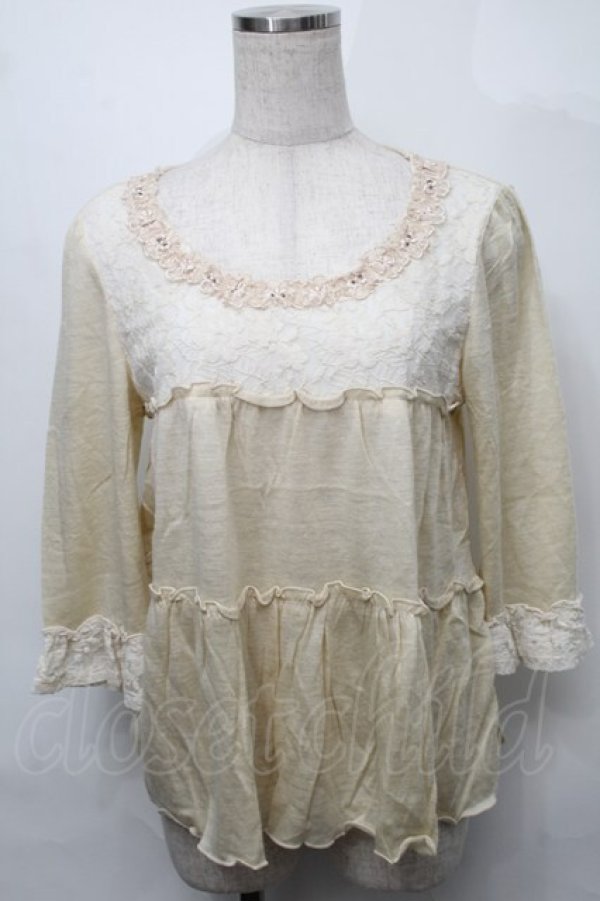 画像1: axes femme / トップス  オフ S-25-08-27-013-AX-TO-AS-ZS (1)
