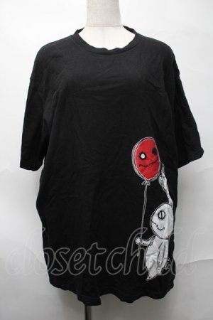 画像: NieR Clothing / プリントTシャツ  黒 S-25-08-28-005-PU-TO-HR-ZS