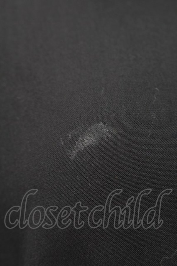 画像4: NieR Clothing / プリントレイヤードワンピース  黒ｘ青 S-25-08-28-049-PU-OP-HR-ZT258 (4)