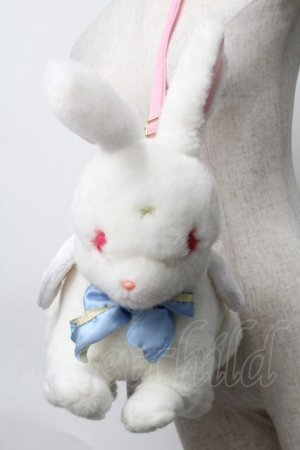 画像: Angelic Pretty / Holy Bunnyバッグ  白 S-25-08-28-1020-AP-BG-AS-ZS