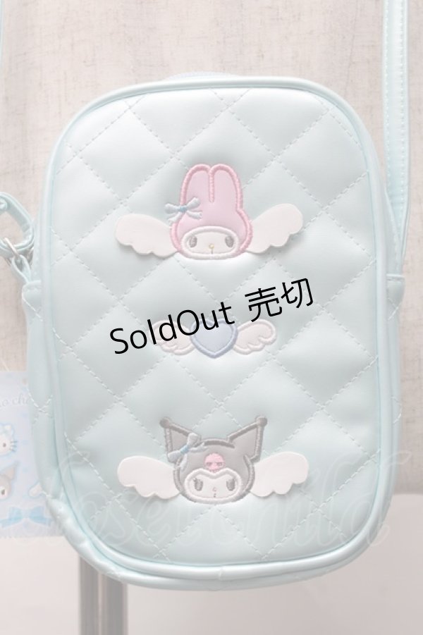 画像2: サンリオ / キルティングショルダーバッグ  サックス S-25-08-28-1022-EL-BG-AS-ZS (2)