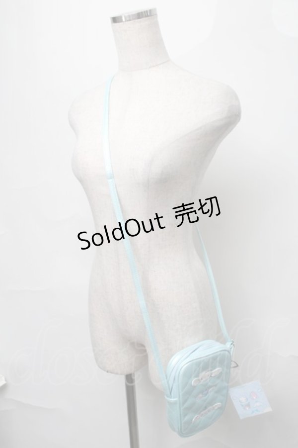 画像3: サンリオ / キルティングショルダーバッグ  サックス S-25-08-28-1022-EL-BG-AS-ZS (3)