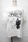 画像1: NieR Clothing / プリントTシャツ  白 S-25-08-28-002-PU-TO-HR-ZI (1)