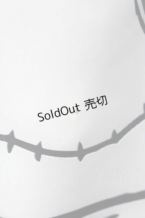 画像3: NieR CLOTHING / プリントナイロンスタジャン  黒 S-25-08-28-029-PU-JA-HR-ZY (3)