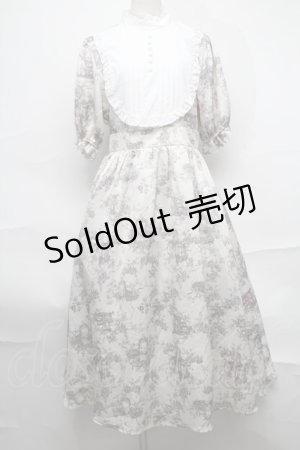 画像: m petit by misako / トワルドジュイワンピース  ベージュ S-25-08-28-038-LO-OP-HR-ZS