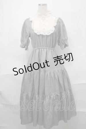 画像: m petit by misako / TT*AMデシンヨークワンピース S グレー S-25-08-29-051-LO-OP-AS-ZS