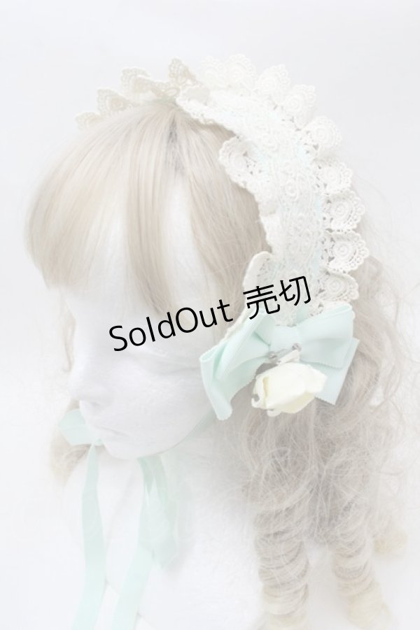 画像1: BABY,THE STARS SHINE BRIGHT / ロザリィ・ローズヘッドドレス  ミント S-25-08-29-017-BA-AC-HR-ZS (1)