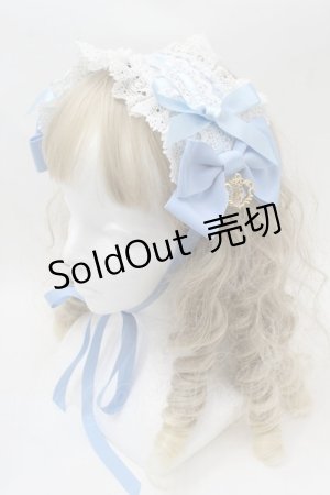画像: BABY,THE STARS SHINE BRIGHT / プリンセスドロップヘッドドレス  サックス S-25-08-29-018-BA-AC-HR-ZS