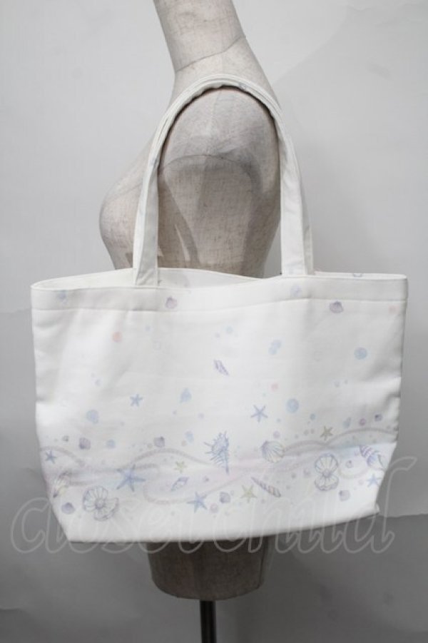 画像2: Secret Honey / アリエルトートバッグ  白 S-25-08-29-024-CA-BG-HR-ZT-K025 (2)