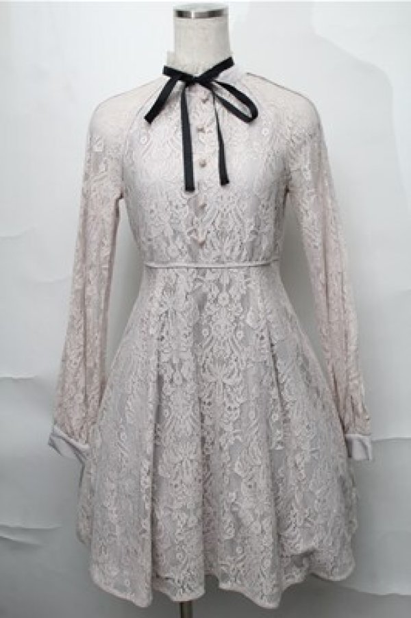 画像1: EATME /レースワンピース  グレー S-25-08-31-044-LO-OP-AS-ZS (1)