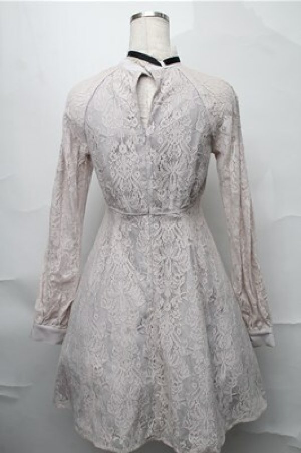 画像2: EATME /レースワンピース  グレー S-25-08-31-044-LO-OP-AS-ZS (2)