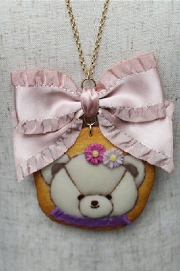 画像2: axes femme kawaii / アイシングクッキーネックレス   S-25-08-31-006-AX-AC-HR-ZS (2)
