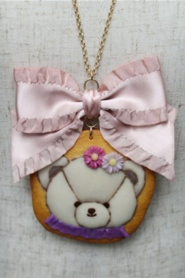 画像2: axes femme kawaii / アイシングクッキーネックレス   S-25-08-31-007-AX-AC-HR-ZS (2)