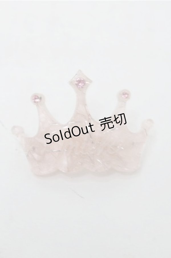 画像1: MILK / ティアラバレッタ  ピンク S-25-08-31-002-ML-AC-HR-ZS (1)