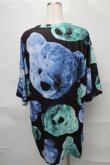 画像2: TRAVAS TOKYO / Bear faces BIG Tシャツ’19SS  黒 S-25-08-31-032-PU-TS-AS-ZS (2)