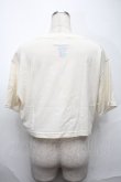 画像2: LAND by MILKBOY / ロゴTシャツ  ベージュ S-25-09-01-006-MB-CO-HR-ZT366 (2)