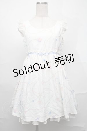 画像: 【SALE】Ank Rouge / マリン&パールワンピース  アイボリー S-25-09-01-041-CA-OP-HR-ZT332