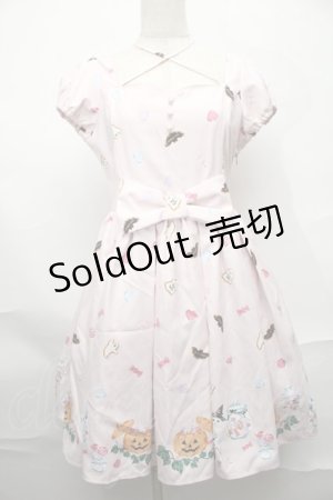 画像: Ank Rouge / ハロウィンワンピース  ピンク S-25-09-01-049-CA-OP-HR-ZS