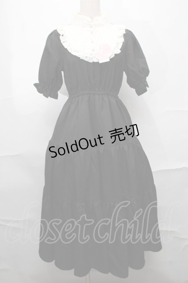 画像1: m petit by misako / TT*AMデシンヨークワンピース S 黒 S-25-09-01-056-LO-OP-AS-ZS (1)