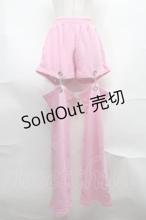 画像: LOLITA / スウェットパンツ  ピンク S-25-09-01-065-LO-PA-AS-ZS