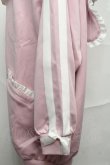 画像3: DearMyLove / はしごレースフリルうさ耳ジャージ LL-3L ピンク S-25-09-01-018-EL-OP-AS-ZS (3)