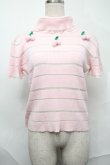 画像1: Swankiss / さくらんぼリブトップス  ピンク S-25-09-01-020-CA-TO-HR-ZS (1)
