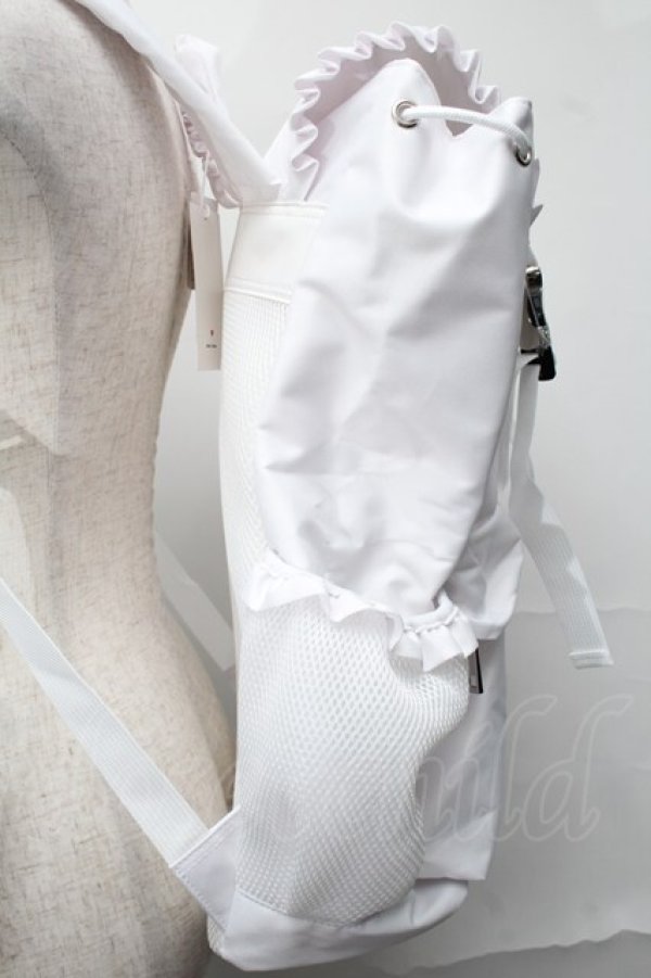 画像3: 【SALE】merry jenny / フリルバックパック  白 S-25-09-02-040-LO-BG-HR-ZT386 (3)