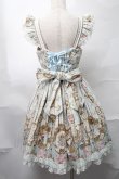 画像2: Angelic Pretty / Alice in WonderLandジャンパースカート  サックス S-25-09-02-051-AP-OP-AS-ZS (2)