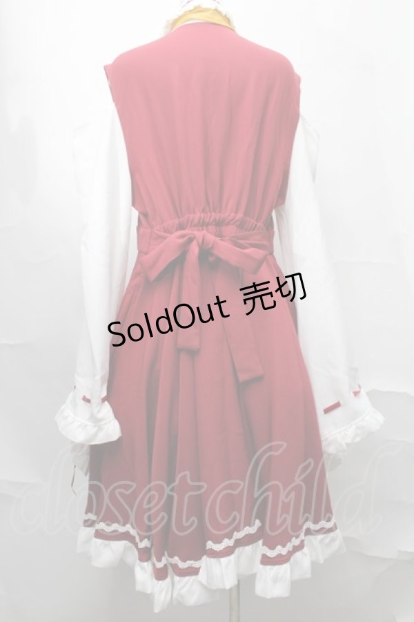 画像2: Favorite / 博麗霊夢の巫女ワンピース  赤 S-25-09-02-054-LO-OP-HR-ZS (2)