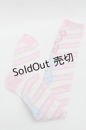 画像: Angelic Pretty / MELODY TOYSオーバーニー  ピンク S-25-09-02-016-AP-ZA-HR-ZS