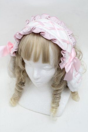 画像: Ank Rouge / マイメロディコラボヘッドドレス  白ｘピンク S-25-09-02-023-CA-AC-HR-ZS