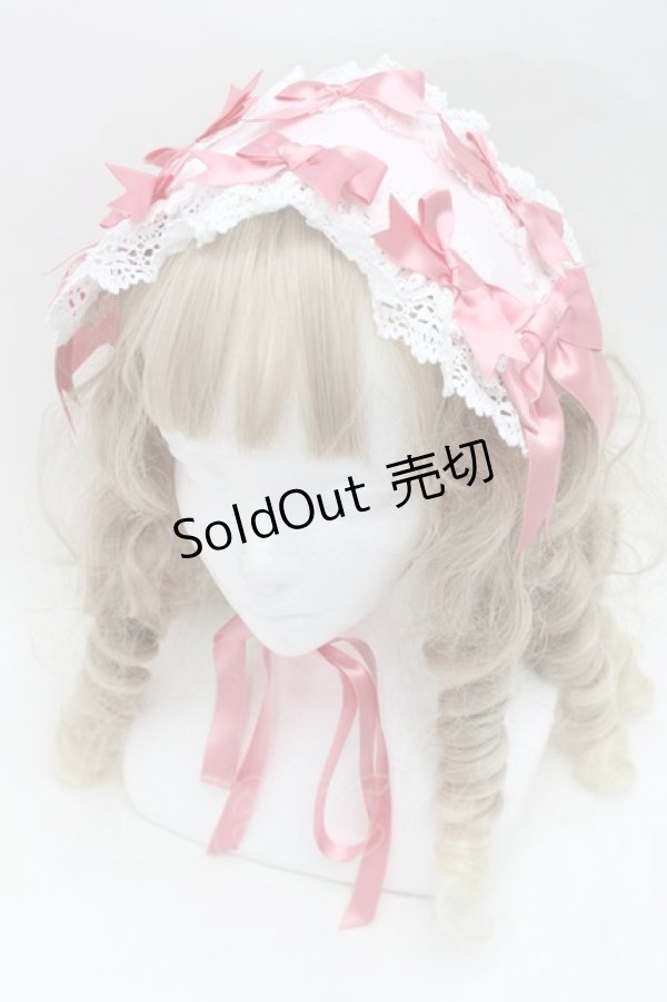 画像1: BABY,THE STARS SHINE BRIGHT / Ribbon ribbon blooms ヘッドドレス  ピンク S-25-09-02-024-BA-AC-AS-ZS (1)