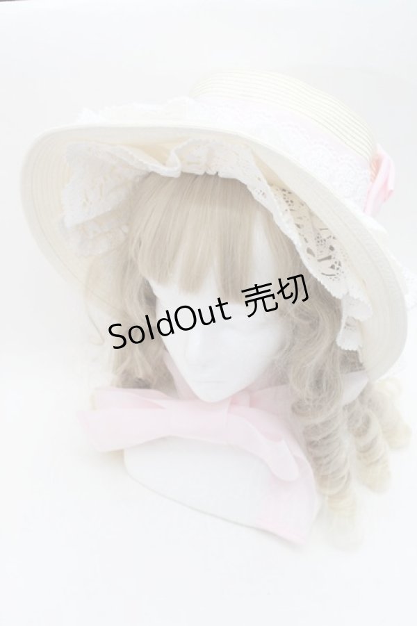 画像1: BABY,THE STARS SHINE BRIGHT / アミィ・ミエルボンネットハット  ピンク S-25-09-02-025-BA-AC-AS-ZS (1)