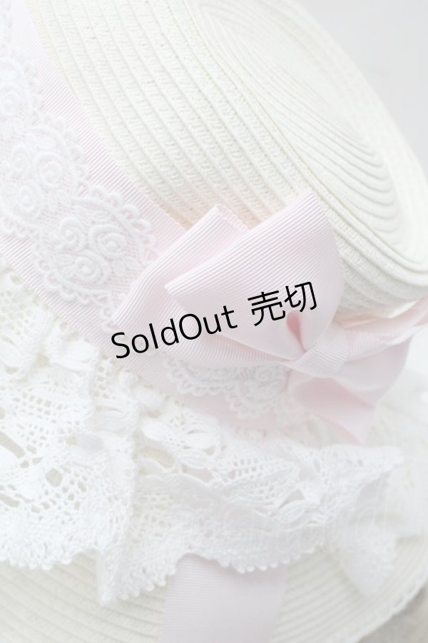 画像4: BABY,THE STARS SHINE BRIGHT / アミィ・ミエルボンネットハット  ピンク S-25-09-02-025-BA-AC-AS-ZS (4)