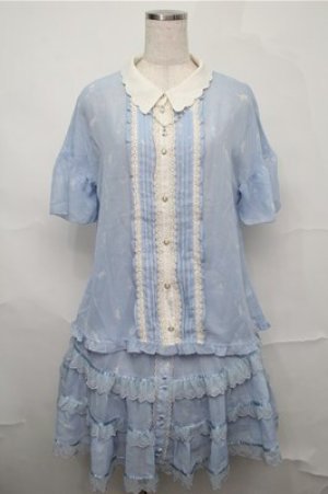 画像: axes femme / セットアップ  サックス S-25-09-03-040-AX-AC-AS-ZS