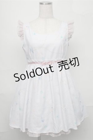 画像: Ank Rouge / マリン&パールワンピース  サックス S-25-09-03-045-CA-OP-HR-ZS