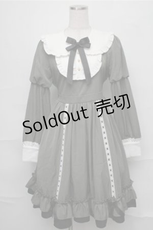 画像: Amavel / ヨーク切替ワンピース  カーキ S-25-09-03-052-CA-OP-AS-ZS