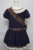 画像2: LOLITA / エシャルプ付ワンピース  紺ｘオフ S-25-09-03-056-LO-OP-AS-ZS (2)